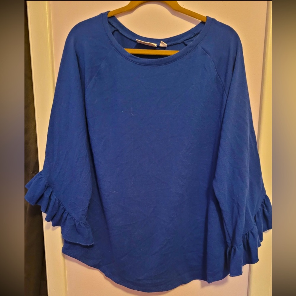 Belle by Kim Gravel 3/4 sleeve top